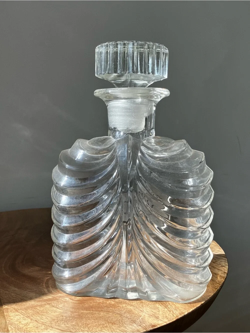 Paden City Glass | Vintage 1930s Art Deco Crystal Scotch Decanter